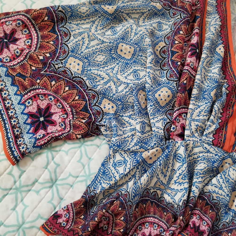 Boho Flutter Sleeve Blouse - image 7